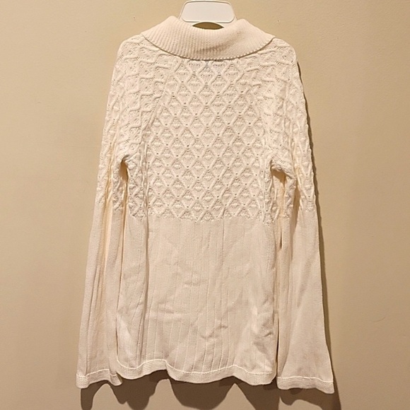 NWOT Calvin Klein Cable Knit Cardigan - Size M - Picture 2 of 4